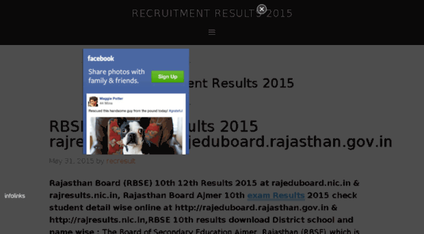 recruitmentresults2015.in