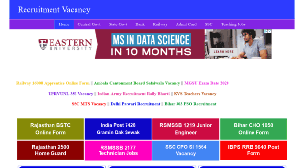 recruitmentvacancy.in