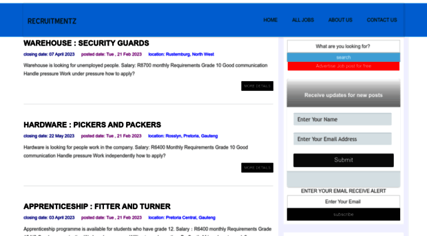 recruitmentz.co.za