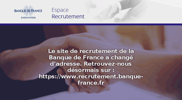 recrutement-banquedefrance.fr