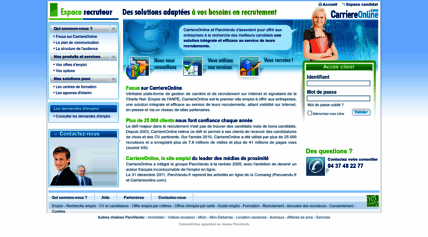 recrutement.carriereonline.com