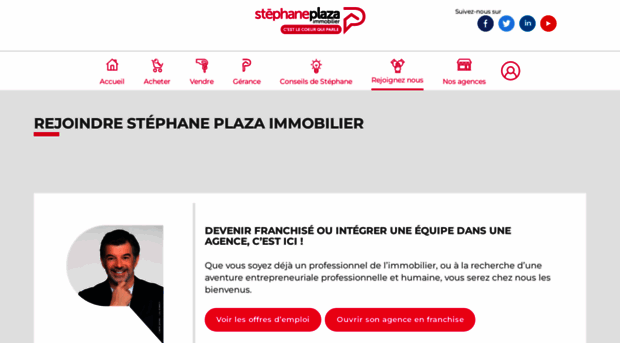 recrutement.stephaneplazaimmobilier.com