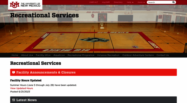 recservices.unm.edu