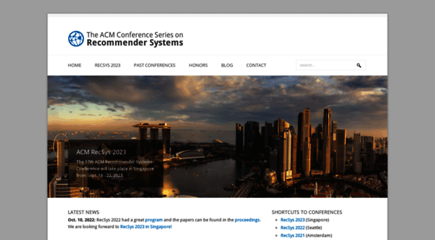 recsys.acm.org