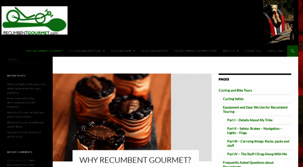 recumbentgourmet.com