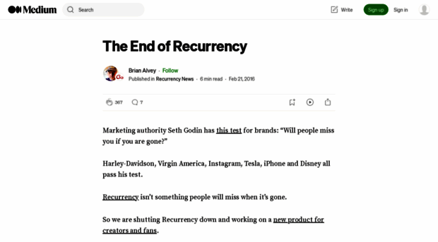 recurrency.us