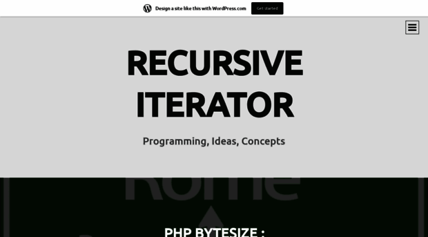 recursiveiterator.wordpress.com