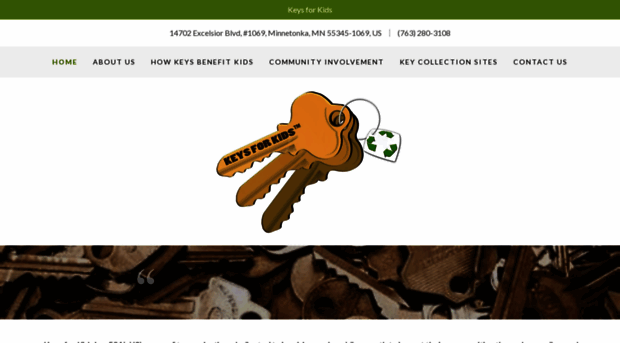 recyclingkeysforkids.org