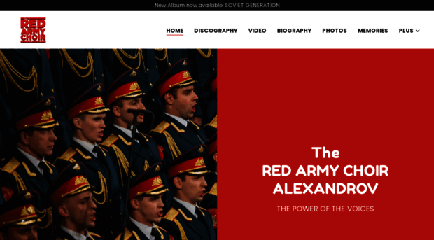 redarmychoir.com