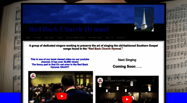 redbackchurchhymnalsinging.com