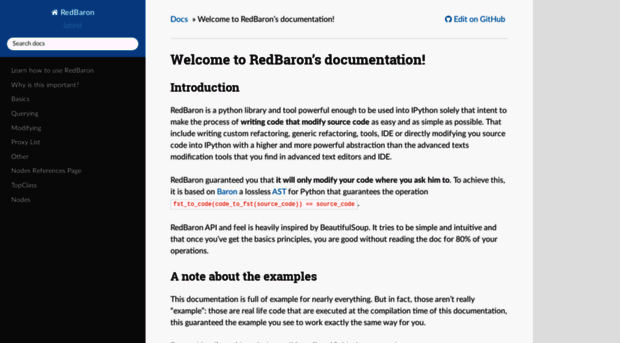 redbaron.readthedocs.io