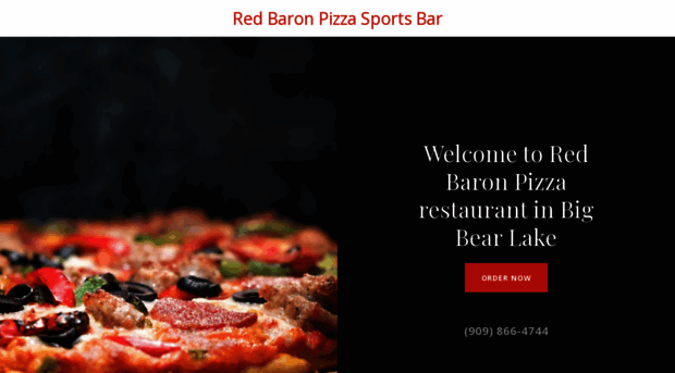 redbaronpizzasportsbar.com