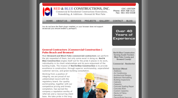 redblueconstruction.com