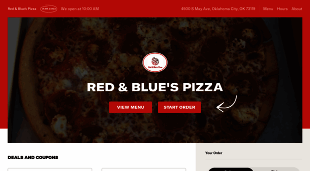 redbluespizza.com