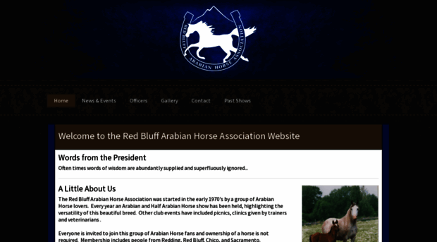 redbluffarabianhorseassociation.org