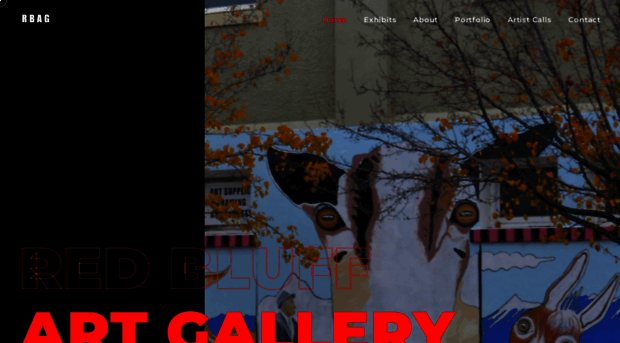 redbluffartgallery.com