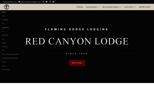 redcanyonlodge.com