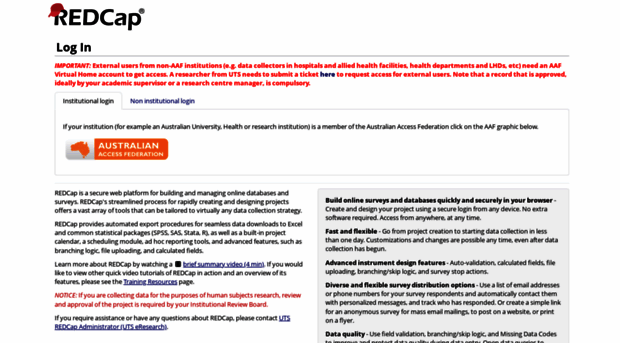 redcap.research.uts.edu.au