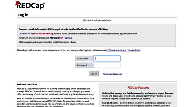 redcap.southalabama.edu