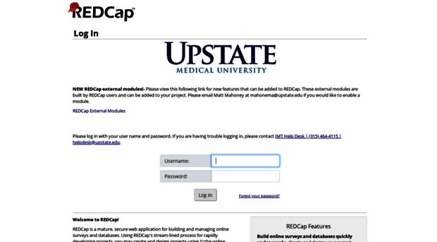 redcap.upstate.edu