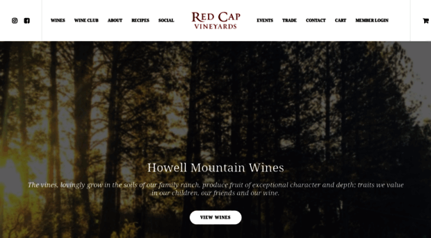 redcapvineyards.com