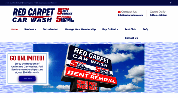 redcarpetcarwashes.com