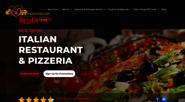 reddevilrestaurant.com