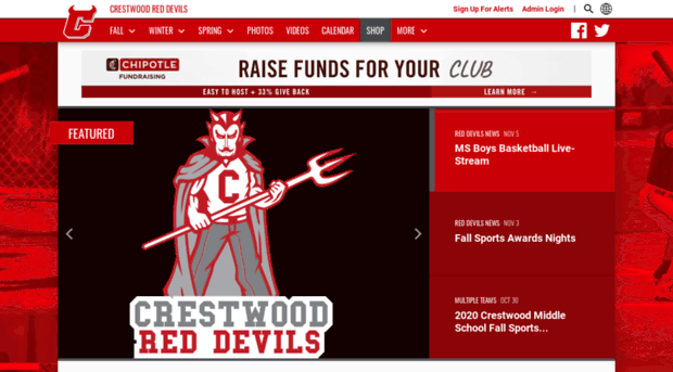 reddevilsathletics.org