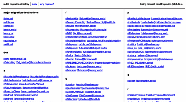 redditmigration.com