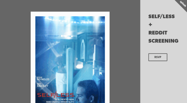redditselflessscreening.splashthat.com