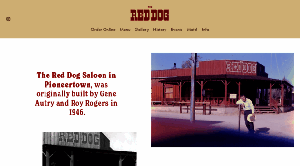 reddogpioneertown.com