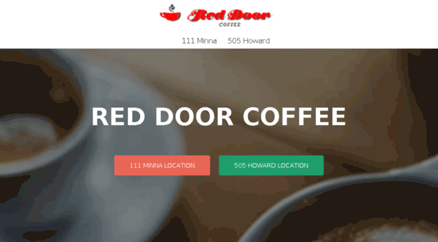 reddoorcoffeesf.com