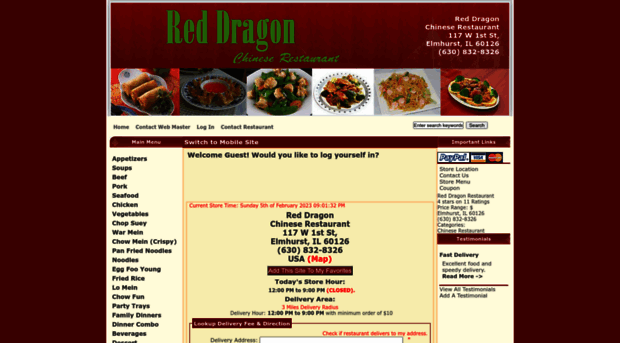 reddragonchinesedelivery.com