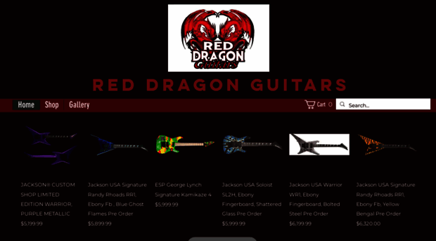 reddragonguitars.com