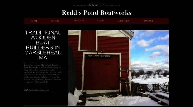 reddspondboatworks.com