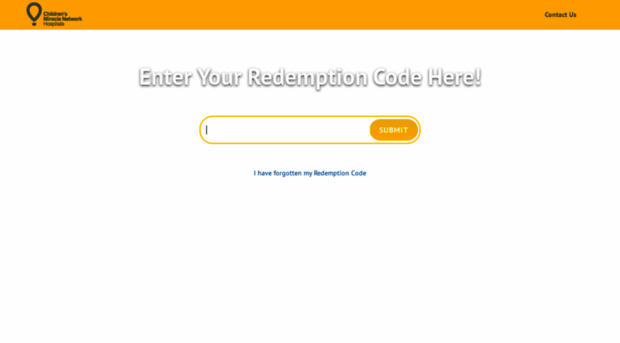 redeem.childrensmiraclenetworkhospitals.org