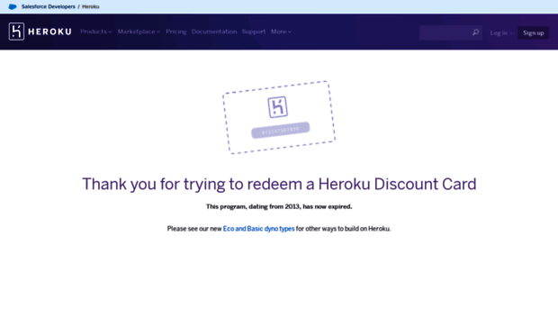 redeem.heroku.com