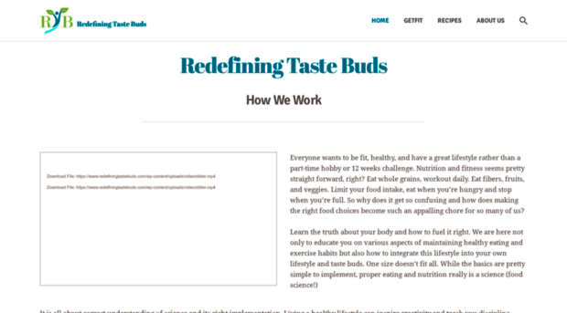 redefiningtastebuds.com