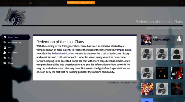 redemtion-of-the-lost-clans.obsidianportal.com