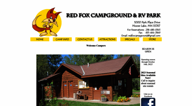 redfoxcampgroundandrv.com