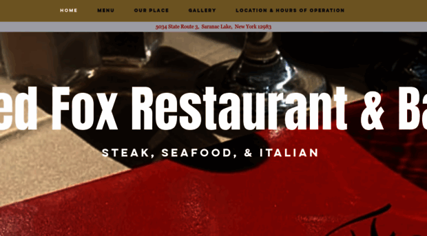 redfoxrestaurantsaranaclake.com