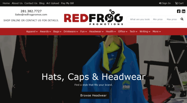 redfrogpromotions.com