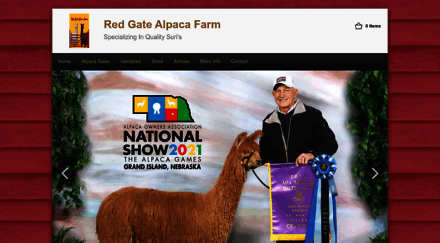 redgatealpacafarm.com