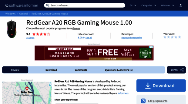 redgear-a20-rgb-gaming-mouse.software.informer.com