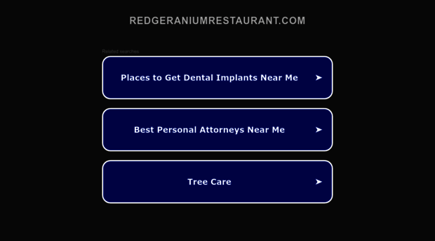 redgeraniumrestaurant.com