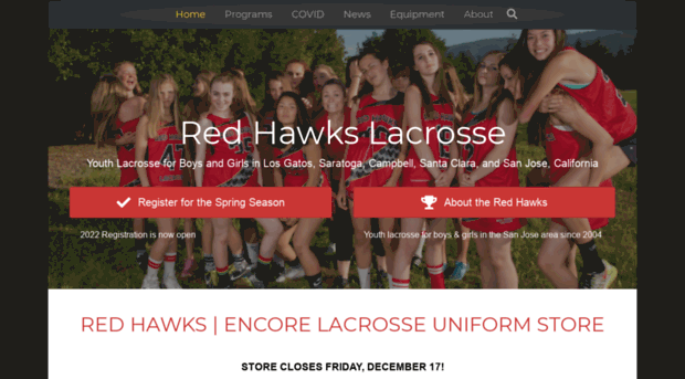 redhawkslacrosse.org