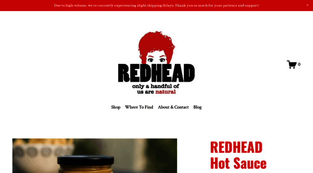 redheadhotsauce.com