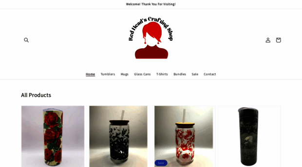 redheadscraftingshop.com