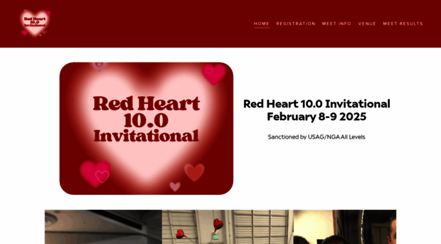 redheartinvitational.com