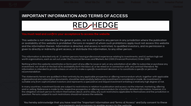 redhedge.com